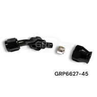 AN8 45 DEGREE FEMALE PTFE *P
