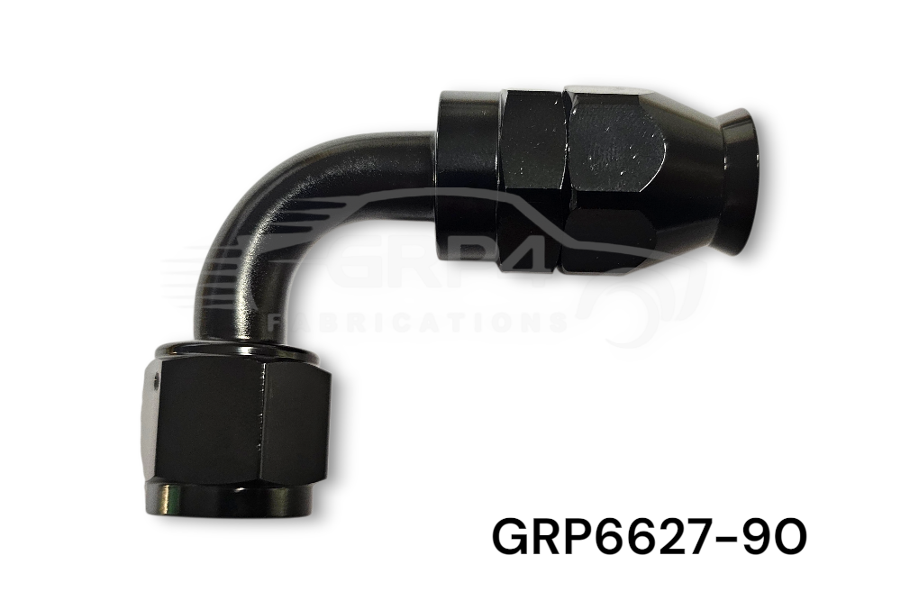 Fêmea AN8 90 Graus PTFE