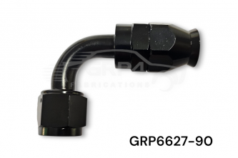 AN8 90 DEGREE FEMALE PTFE *P