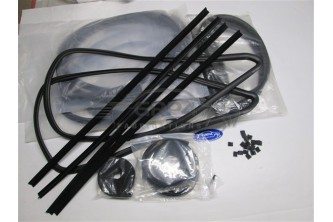 Mk2 Escort Door/window Rubber Seal Kit (1 Piece Door Window With Slider)