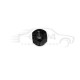  M8 NYLOC ALUMINIUM BLACK *P