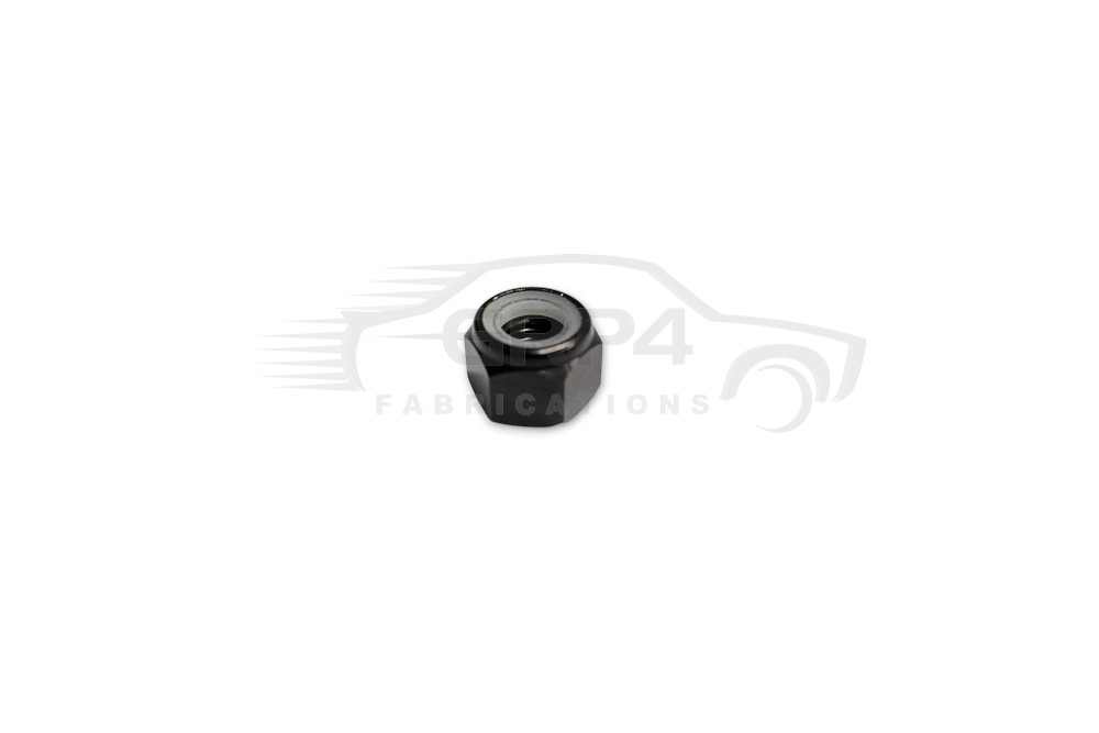  M8 NYLOC ALUMINIUM BLACK *P