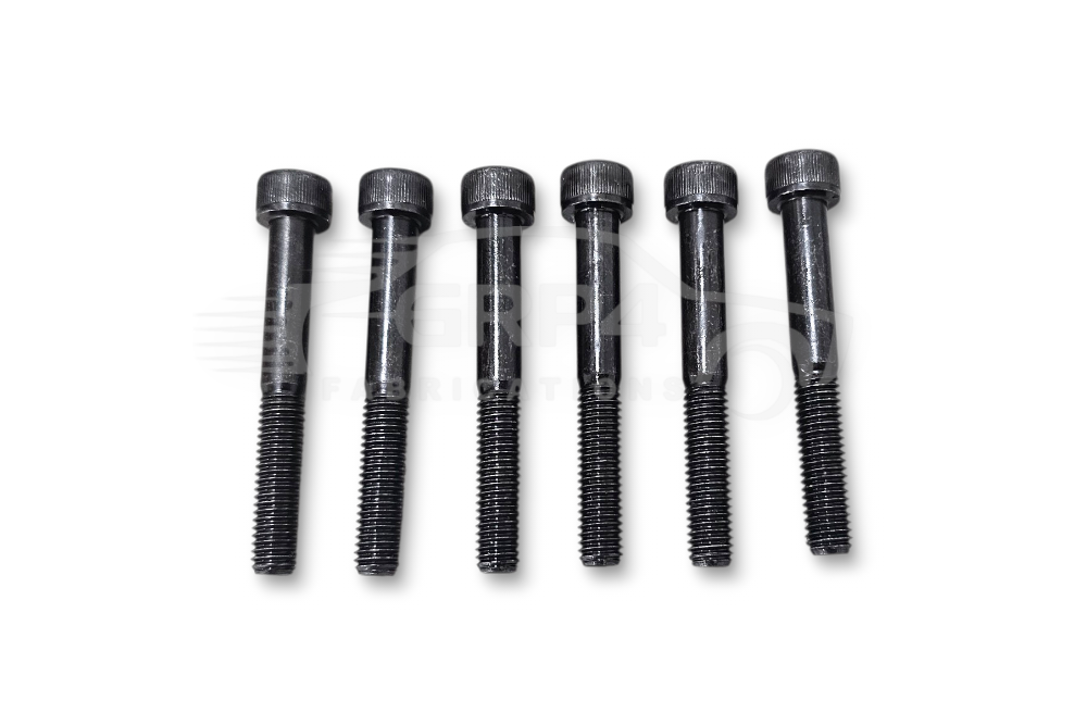 Parafusos M8 x 60 SHCS Pretos (Embalagem de 6)