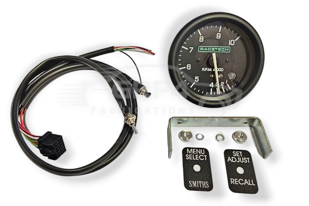 Racetech 0-10000 Rev counter with Shift Light