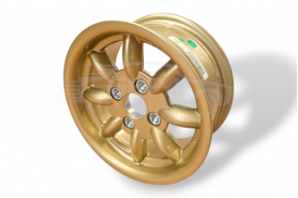 Revolution Rally 6 X 13 8 Spoke Gold wheel for Escort group 4 fit