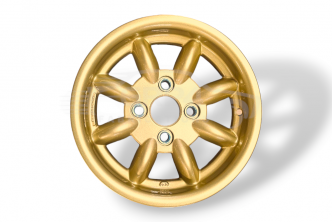 Revolution Rally 6 X 13 8 Spoke Gold wheel for Escort group 4 fit