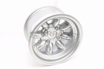 Revolution Rally 8 X 13 8 Spoke Silver wheel for Escort group 4 fit