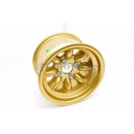 Revolution Rally 8 X 13 8 Spoke Gold wheel for Escort group 4 fit