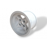 Revolution Rally 9 X 13 4 Spoke White wheel for Escort group 4 fit