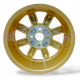 Revolution Rally 6 X 15 8 Spoke Gold wheel for Escort group 4 fit