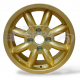 Revolution Rally 6 X 15 8 Spoke Gold wheel for Escort group 4 fit