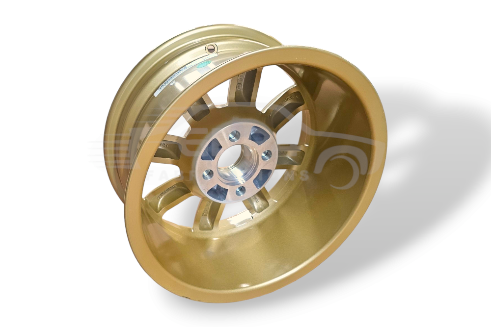 Revolution Rally 7 X 15 8 Spoke Gold wheel for Escort group 4 fit