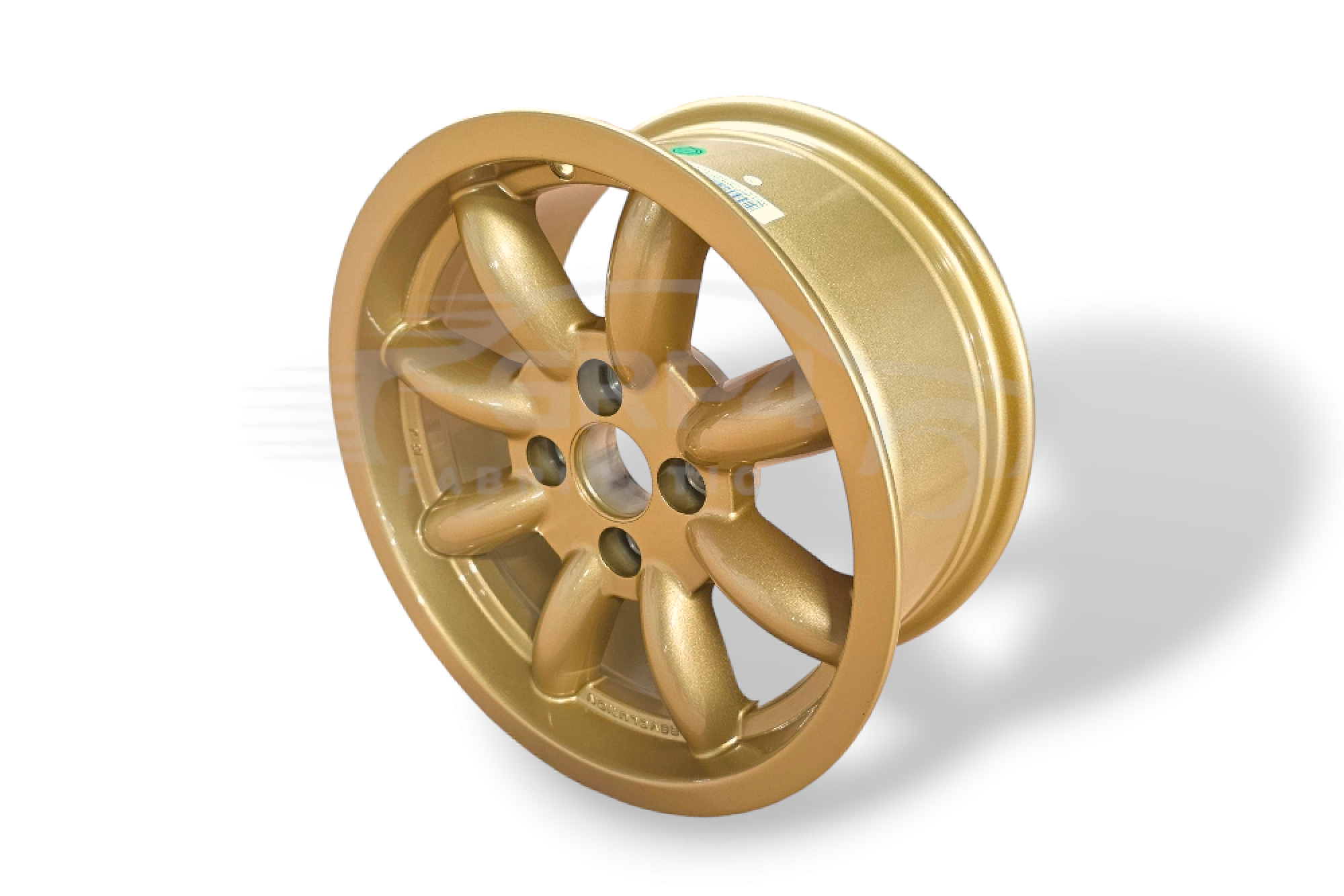 REVOLUTION RALLY 7 X 15 8 SPOKE GOLD WHEEL FOR ESCORT GROUP 4 FIT
