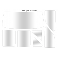 Mk1 7 Piece Window Kit Clear