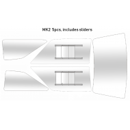 Mk2 5 Piece Poly-carbonate Window Kit (clear)