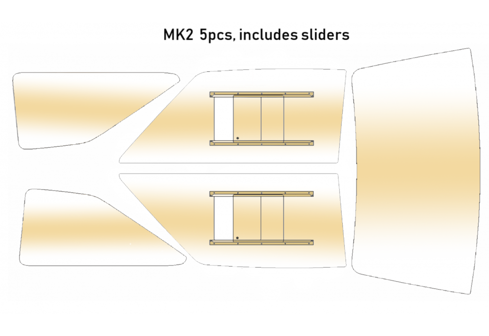 Window Kits  & Glass