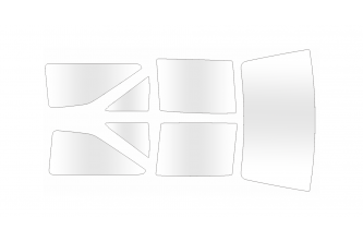 Mk2 7 Piece Poly-carbonate Window Kit (clear)