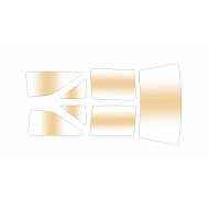 Mk2 7 Piece Poly-carbonate Window Kit (tinted)