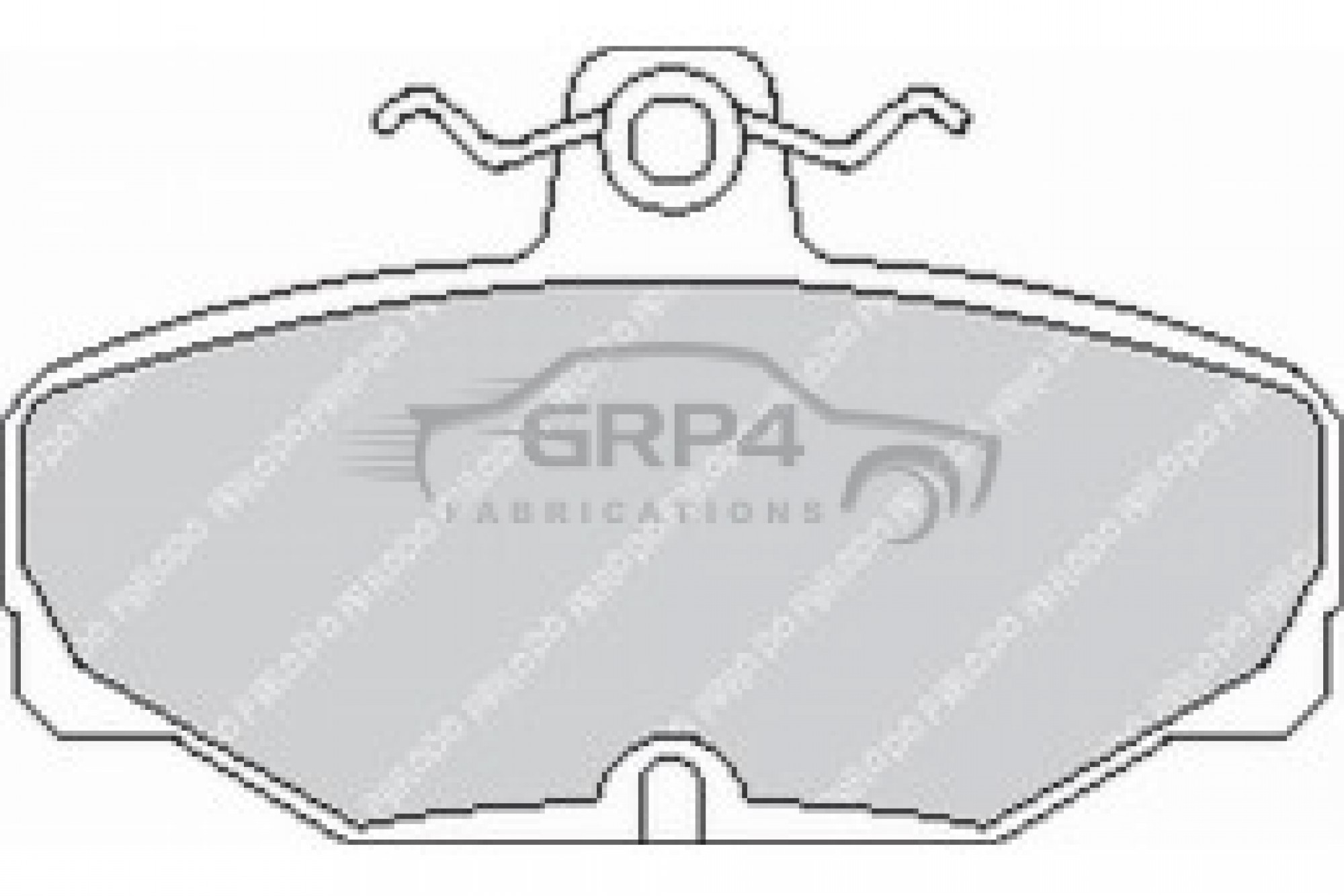 Ferodo DS2500 Compound-Bremsbelag-Set - FCP1483H